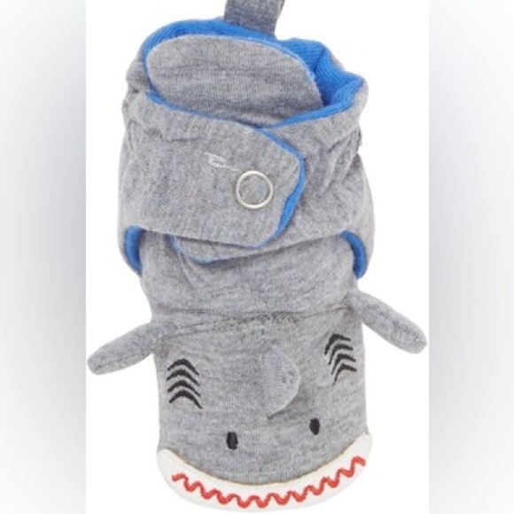 Nordstrom Rack Ro And Me By Robeez Shark Shoes booties 6-12 months NWT - Picture 2 of 6